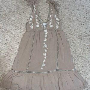 Jessica Simpson V-Neck Sundress